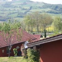 Vista dall'alto del villaggio