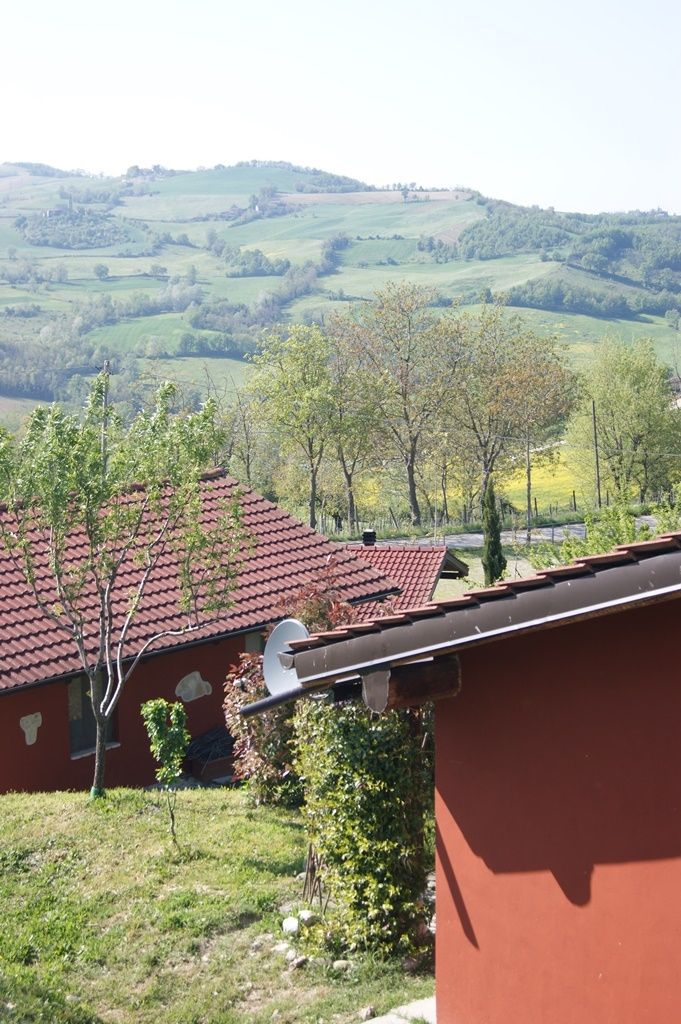 Vista dall'alto del villaggio