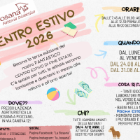 CENTRO ESTIVO 2026!